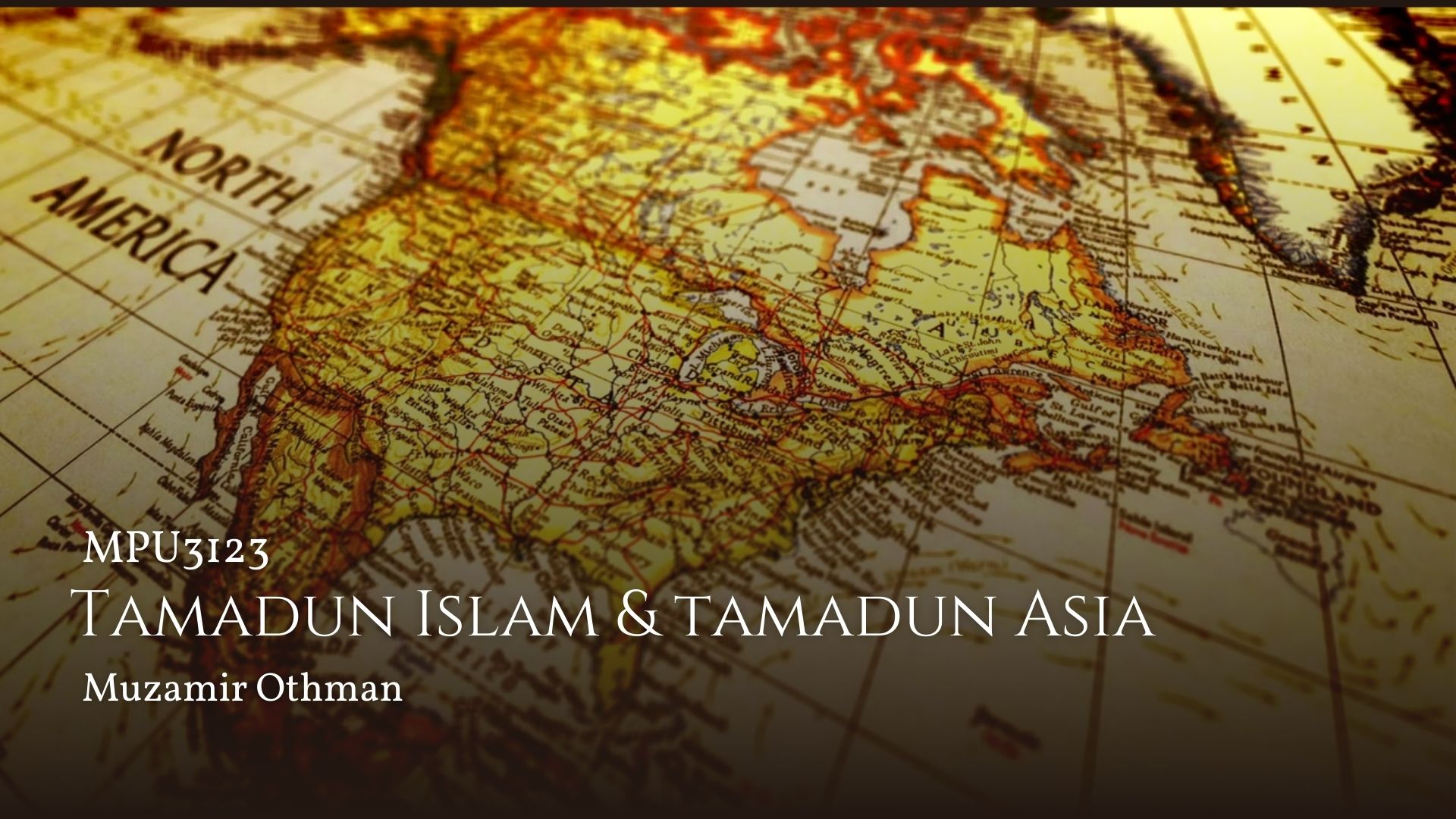 Tamadun Islam dan Tamadun Asia